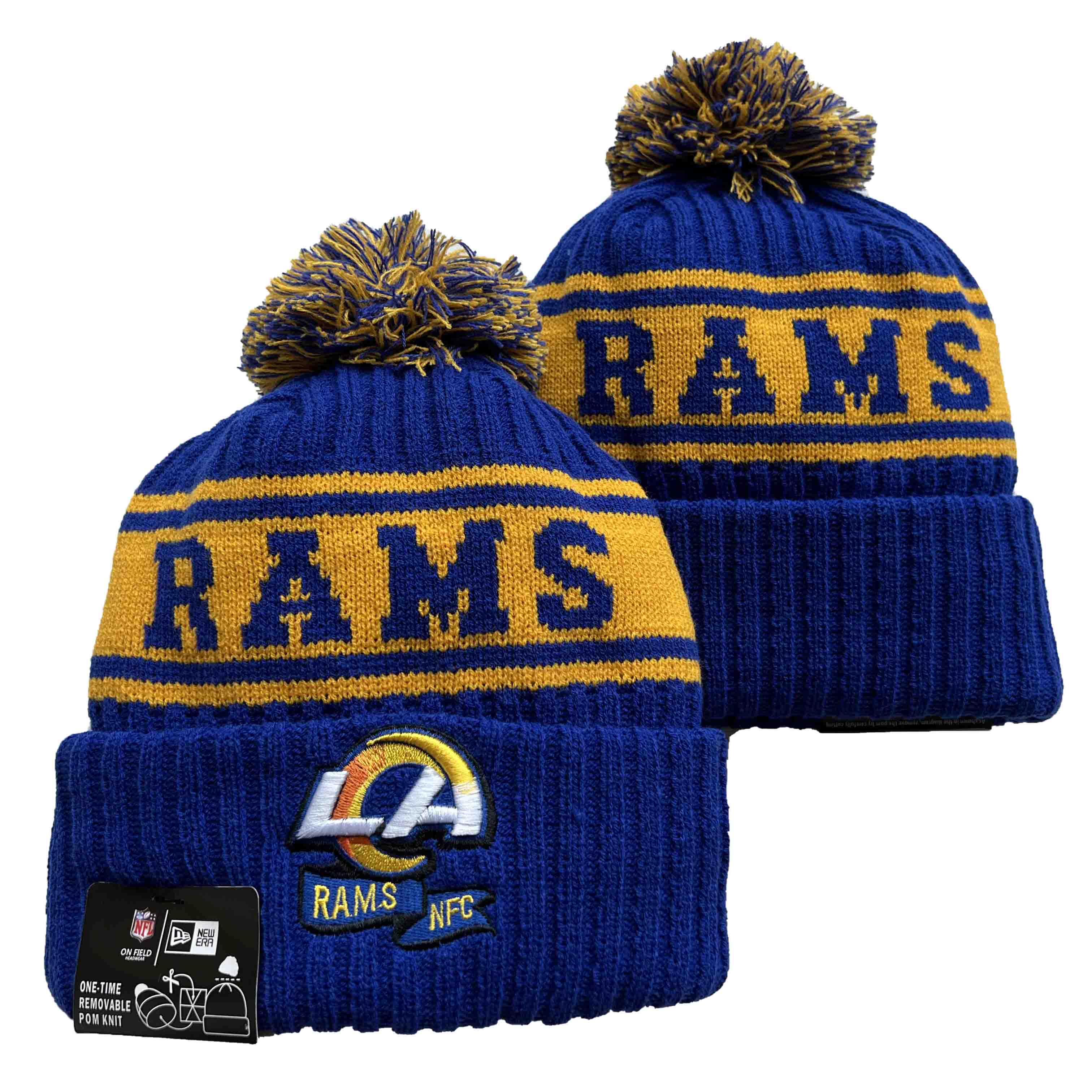 Los Angeles Rams Knit Hats 082